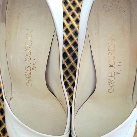 RARE CHARLES JORDAN PARIS VINTAGE HEELS - Picture 6 of 7